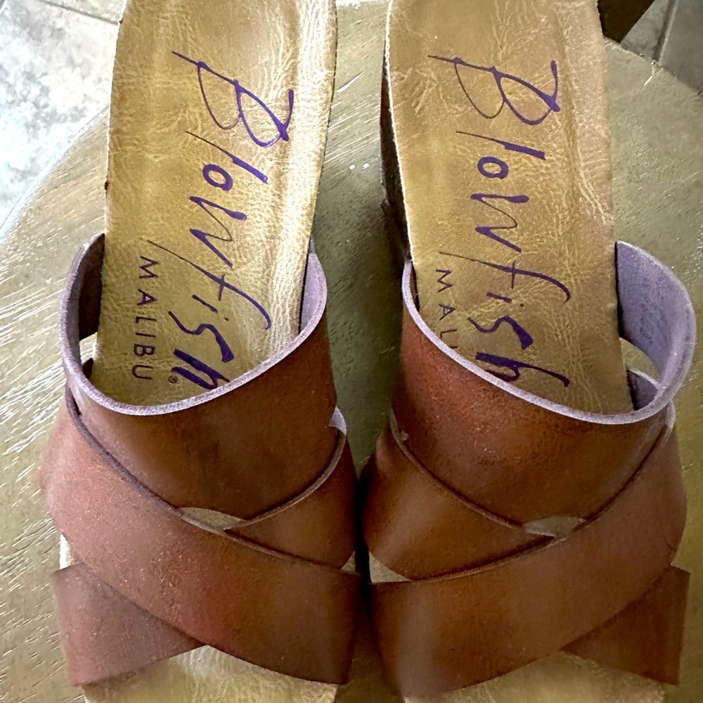 Wedge Sandals, slip on